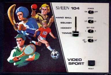 Sheen 104 Video Sport